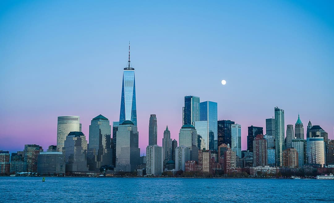 Dusk skyline example