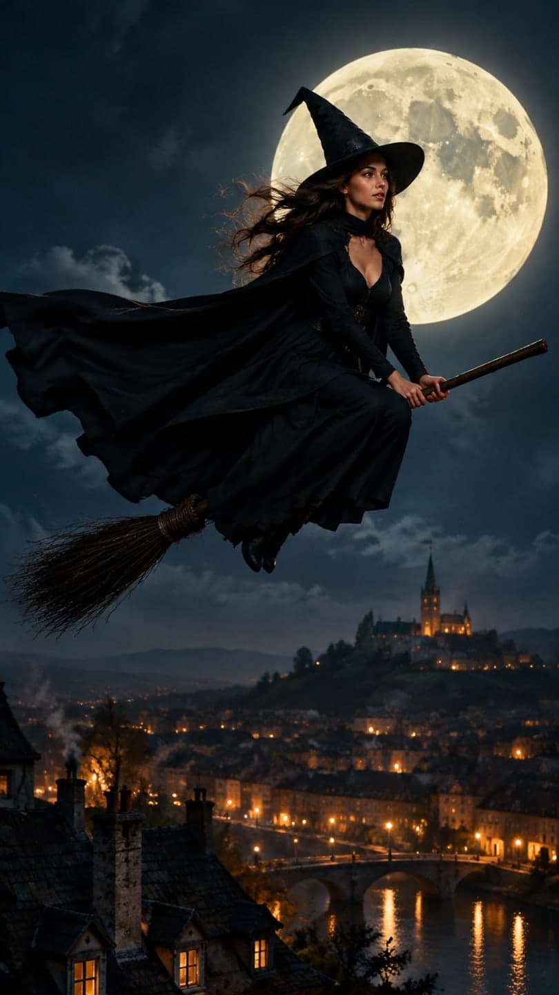 Broomstick flight example