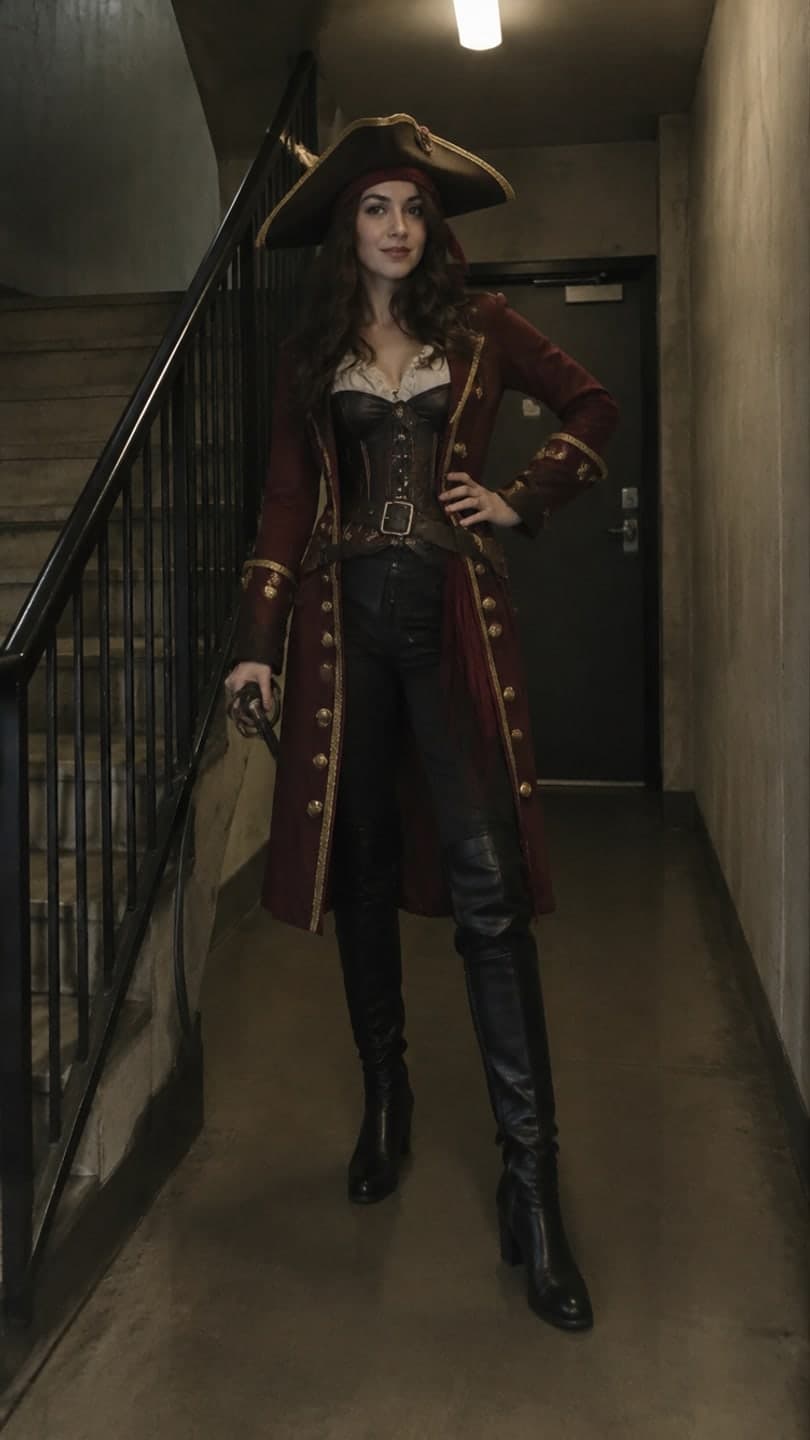Costume reveal walk example