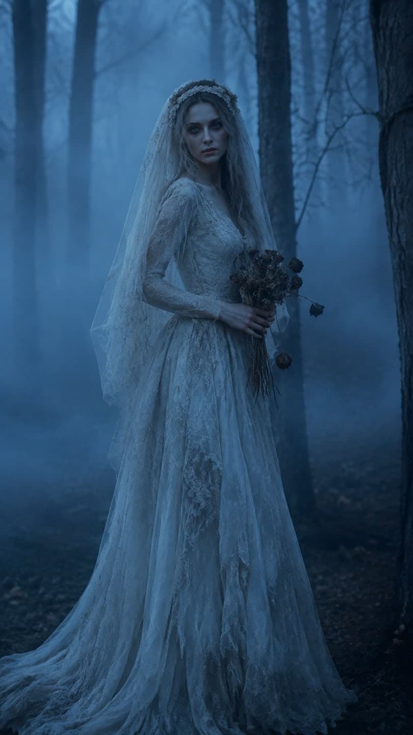 Ghost bride — AI video template example