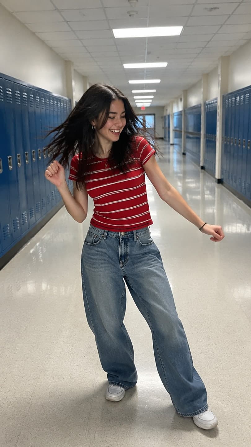 Hallway dance example