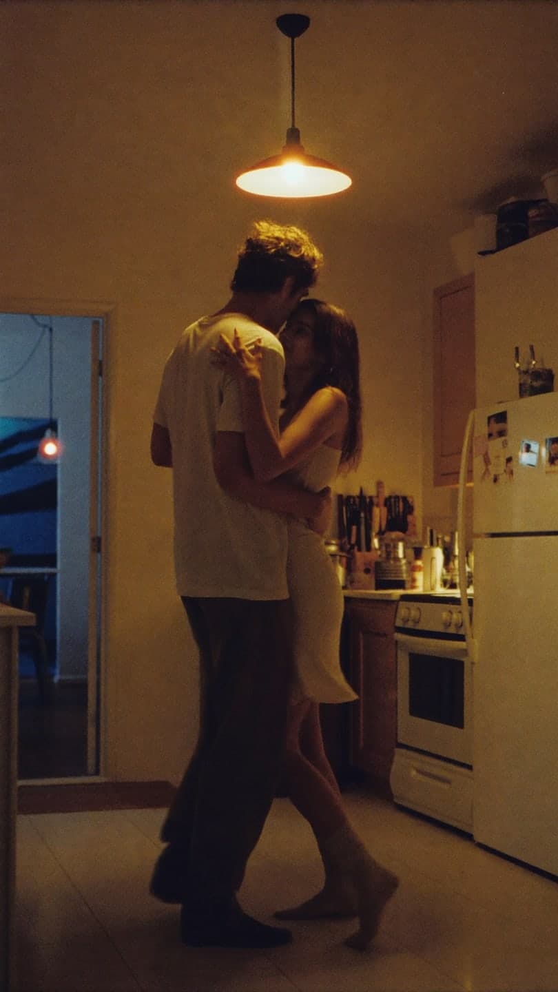 Kitchen slow dance — AI video template example