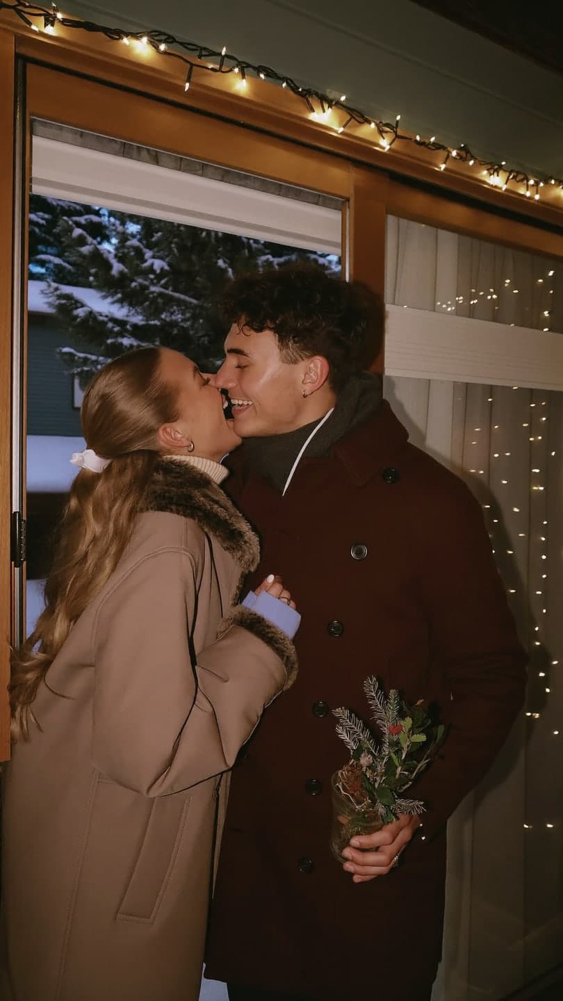 Under the mistletoe example
