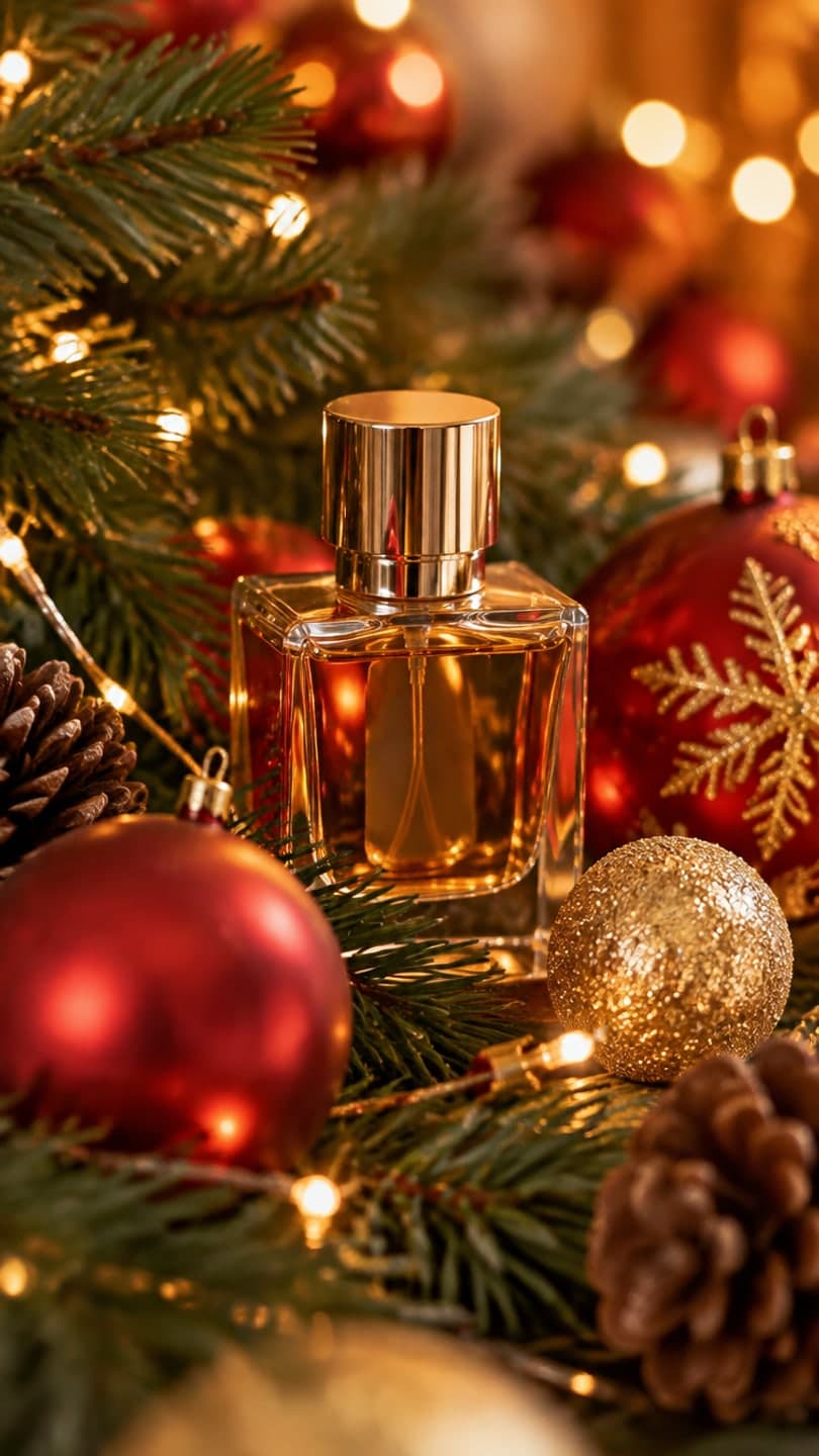 Holiday ornaments — AI video template example