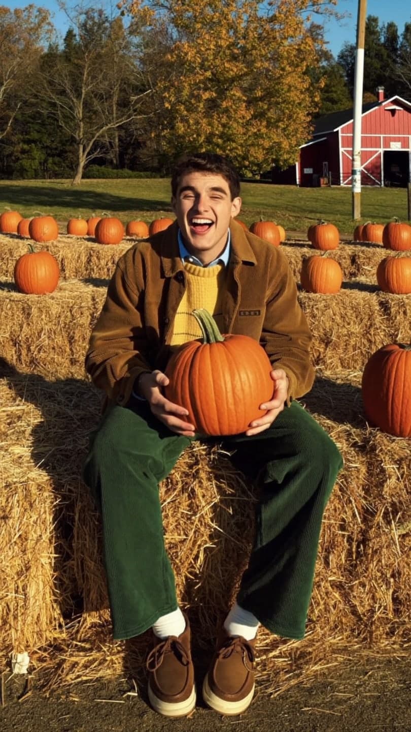 Pumpkin patch — AI video template example