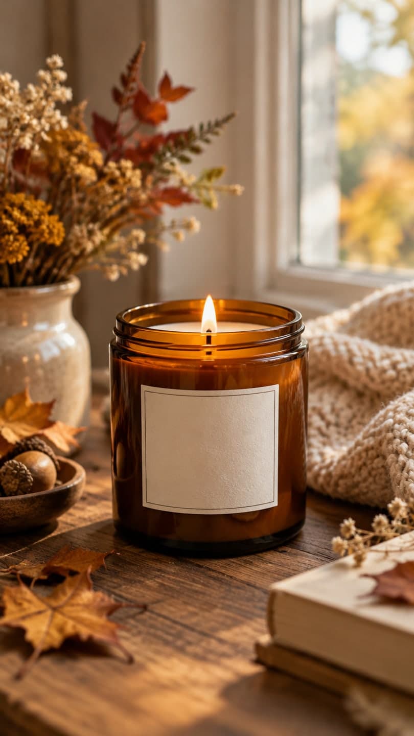 Cozy candle example